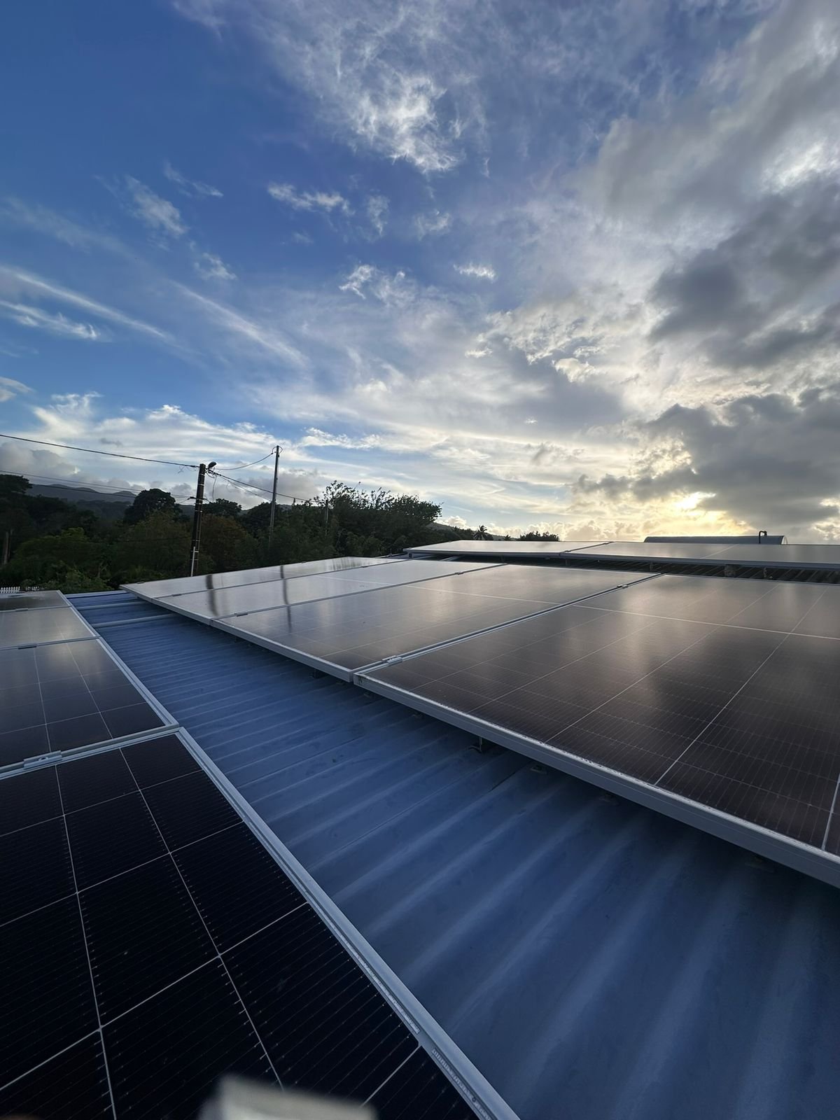 Réalisation solaire toiture Sainte-Rose Guadeloupe Sun Voltaïk